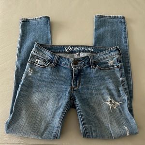 BHermosa Distressed Jeans Super Skinny